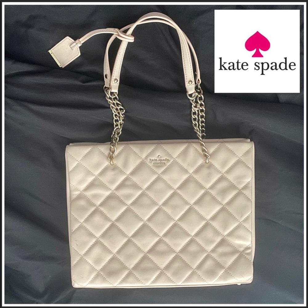 ☃️ Kate Spade Lovely Quilted Leather